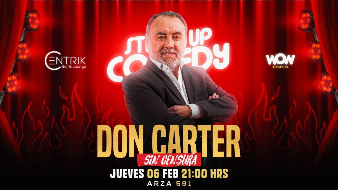 DON CARTER SIN CENSURA EN CENTRIK BAR & LOUNGE