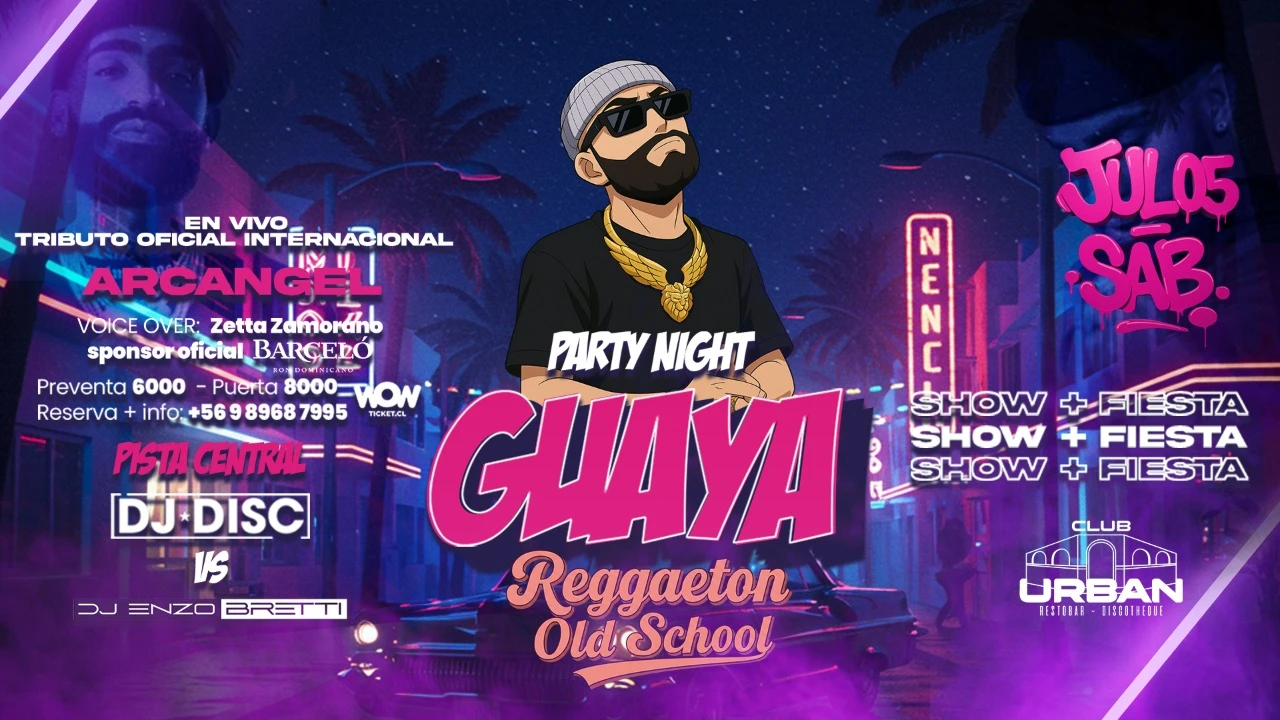 GUAYA - Club Urban - 5 julio